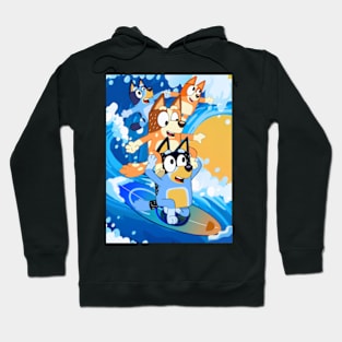 Ahola Heeler Family Surf Up Hoodie